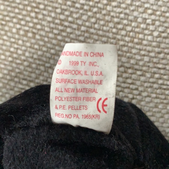 The End Original Beanie Baby and Original Teenie Beanie by Ty (1999) - Picture 5 of 16